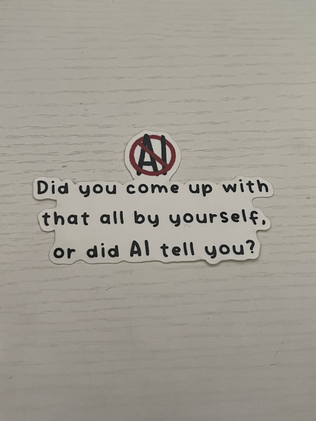 AI sticker